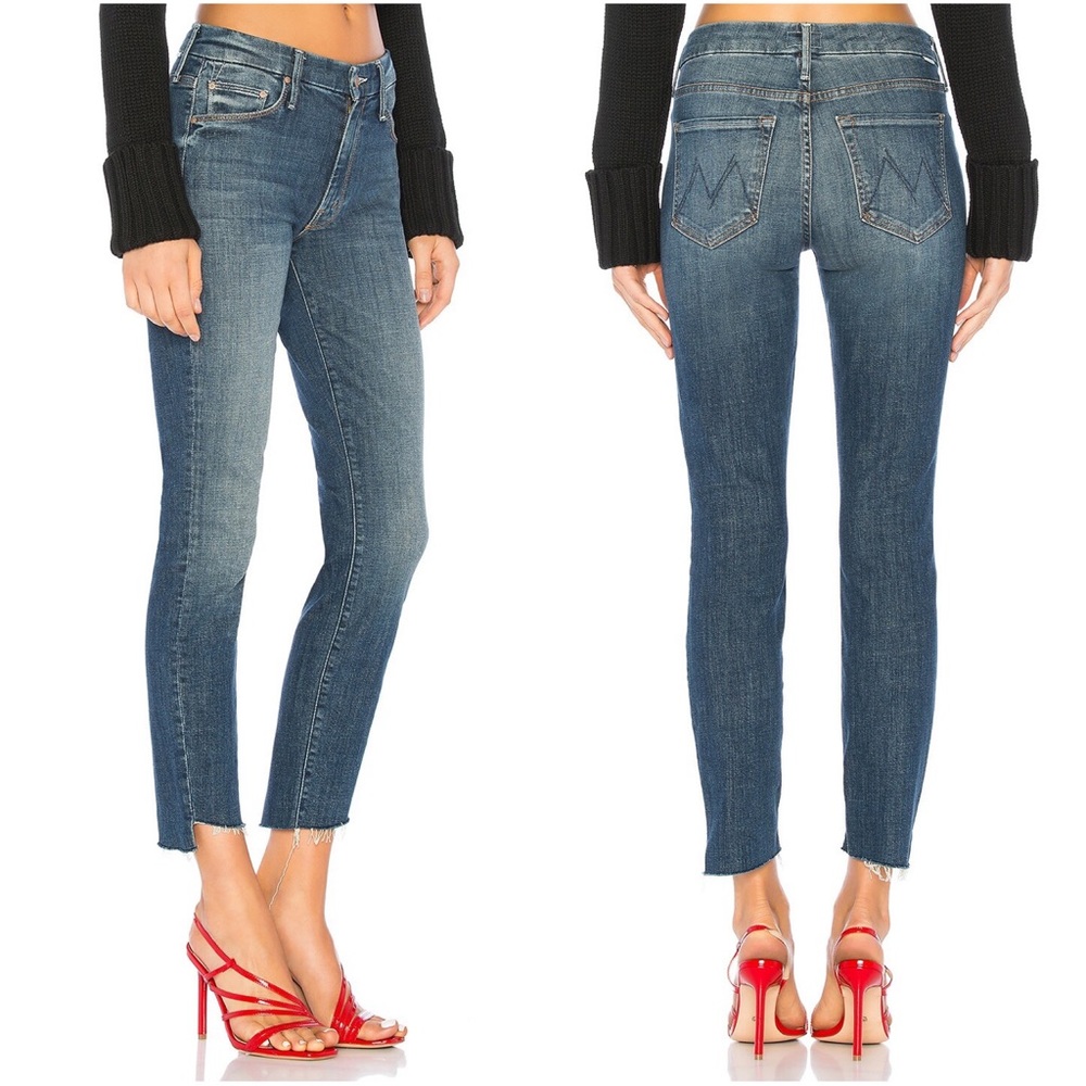 MOTHER | The Looker Ankle Step Fray Jeans in Can't Leave It Alone Size 29